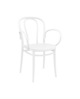 Xl Stacking Armchair White