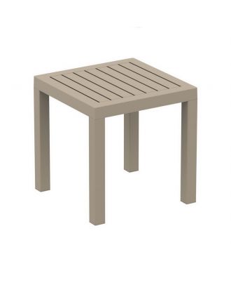 Siesta - OCEAN square Side Table 45cm, Taupe