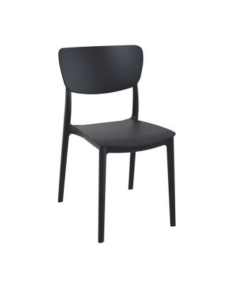 Monna Black Dining Chair