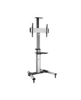Telescopic Height Adjustable Tv Cart For Most 37"-70" Led/Lcd Flat Panel Tvs