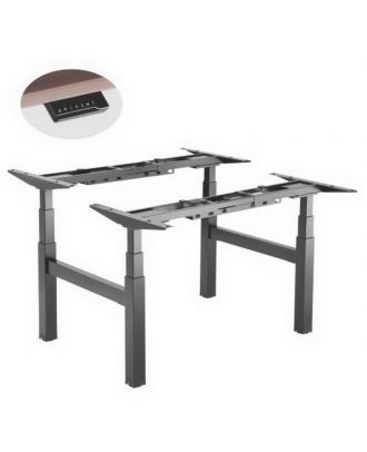 Quad Motor Back-To-Back Electric Sit-Stand Desk (Standard)