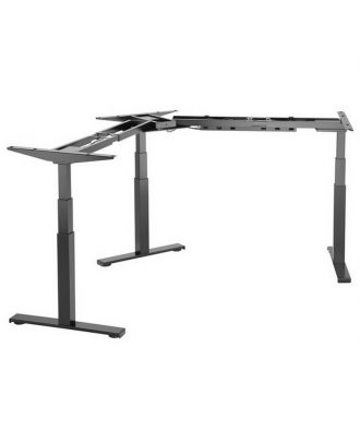 3-Stage Triple Motor Electric Sit-Stand Desk Frame
