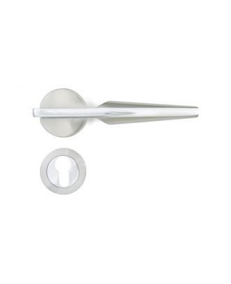 Zamak Lever Handle On Rose