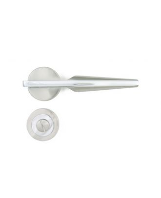 Zamak Lever Handle On Rose