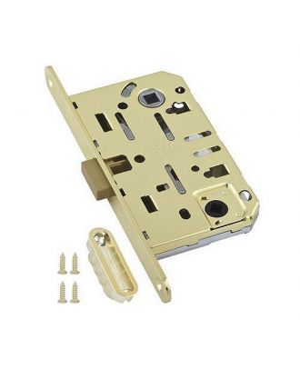 Interior Lock Agb Wc Mediana Polaris-Brass