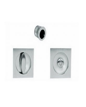 Kit Q-Knob/Button +Finger Pull , 40-48 Mm Door Thickness