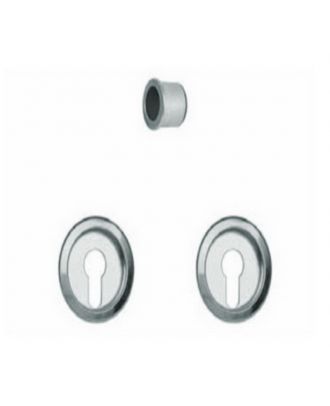 Escutcheons Kit With Cylinder - Ø 48 Mm