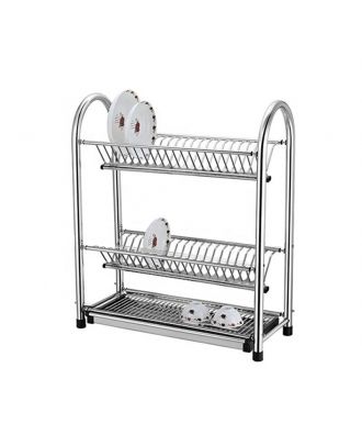 Stainless Steel Dish Rack Stand 60 cm, 3 Shelf
