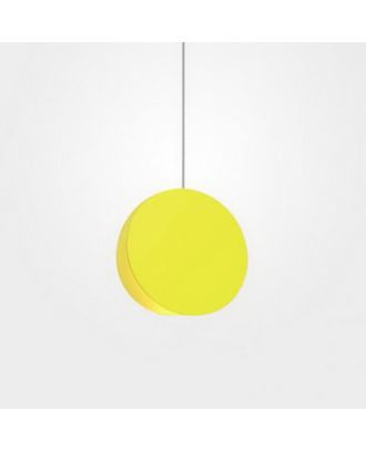 Circular Led Pendant Lamp 20Cm-Yellow