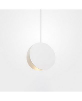 Circular Led Pendant Lamp 30Cm-White