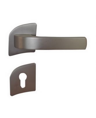 Door Handle With Cylinder