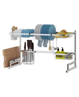 Dish Rack For Double Sink
