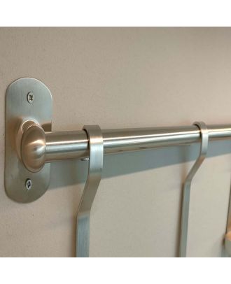 Kitchen Wall Mounted Utensil Holder Accessories, Tube 60Cm Stainless Steel