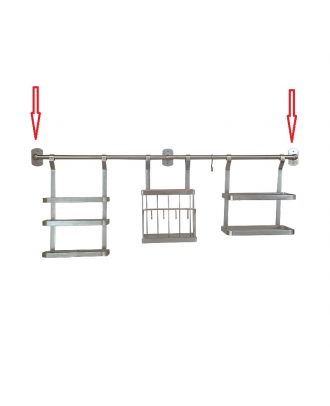 Base End Cap Stainless Steel