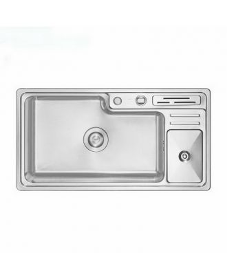 Stainless Steel Kitchen Sink Single Bowl