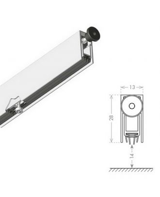 Drop Down Seal With Removable Gasket, 63 Cm