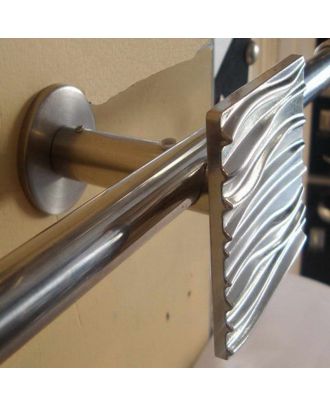 Holder Curtain Nickel Silver