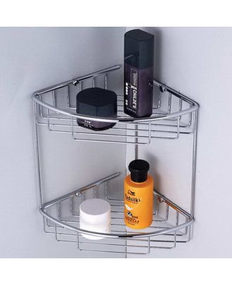 2 Tier Corner Wire Basket