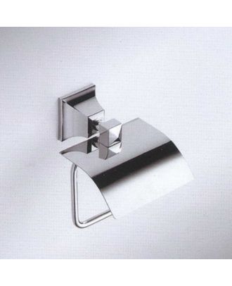 Chrome Paper Holder With Cover