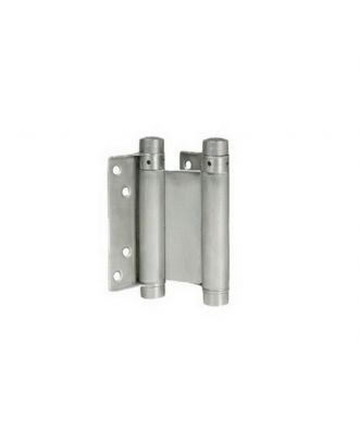 Nickeled Steel Double Acting Spring Hinge 29/75