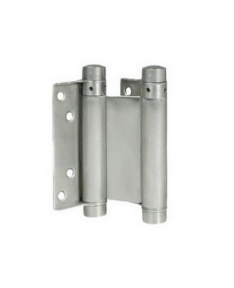 Nickeled Steel Double Acting Spring Hinge 33/125