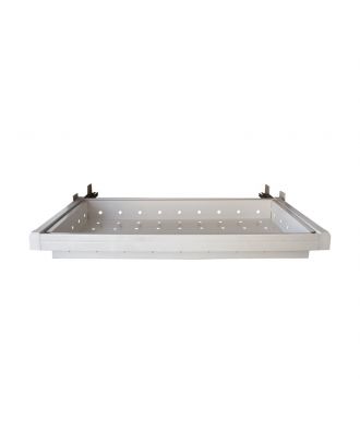 Pull-Out Steel Shelf -90Cm-White