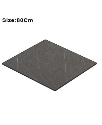 Gray Marble Table Top Square 80 Cm