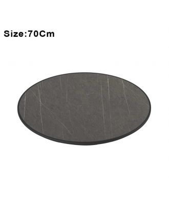 Gray Marble Table Top Round Q80 Cm
