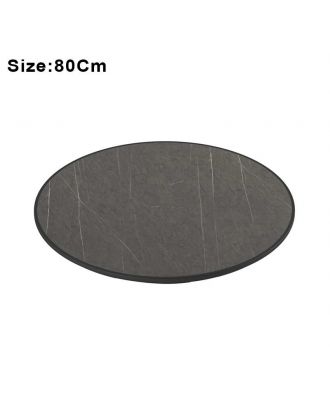 Gray Marble Table Top Round Q70 Cm