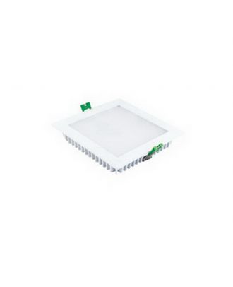 White Square Led Down Light 18 W