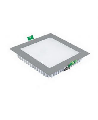 Silver Square Led Down Light 23 W