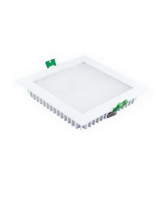 White Square Led Down Light 23 W