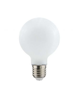 G80-Milky-8.5W-2700K Led Lamp 8W