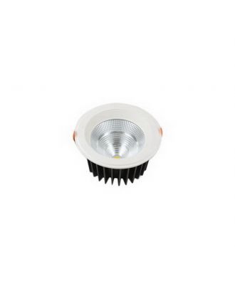 Rounded Daylight Led Downlight Cob 20 W