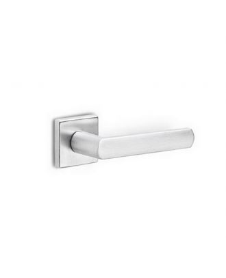 Luce Door Handle On Square Vis Rose