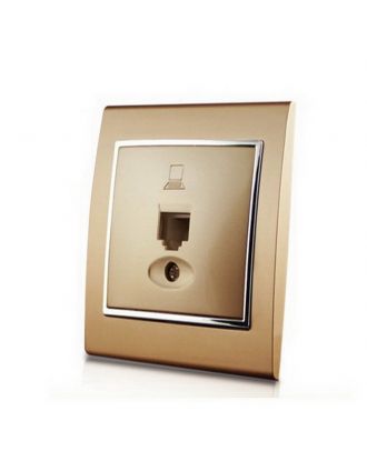 1 Gang Computer Socket