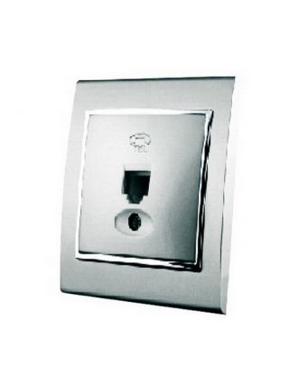 2 Gang Telephone Socket Outlet