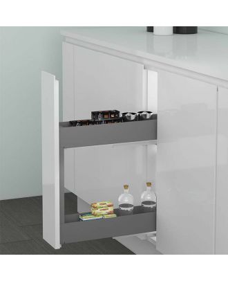 Bottles Unit With Two Shelves 15 Cm