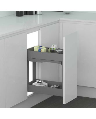 Cargo Cabinet With Two Shelves 40 Cm