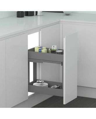 Cargo Cabinet With Two Shelves 45 Cm