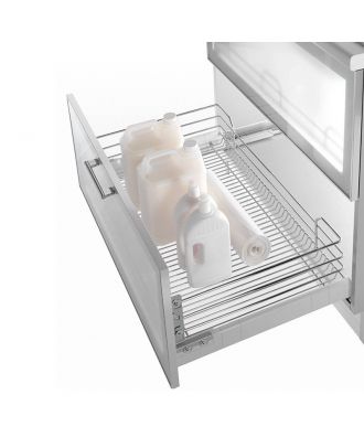 Drawer Basket With Wire Grille Base 90 Cm