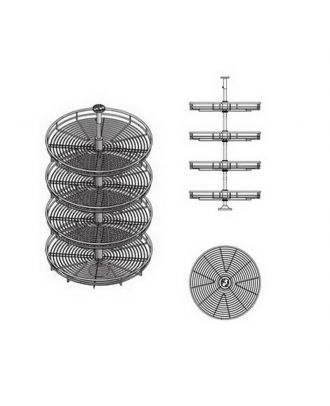 Rotating Kit For Corner Base With 4 Baskets 4/4 - Soft Clip Position 800 M