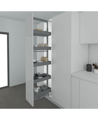 Cargo Cabinet Pull Out 30 Cm, Dark Grey