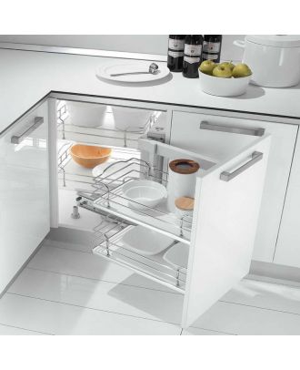 Mechanism Of Dynamic Corner In Angular Base, Right