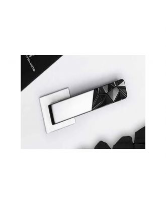 Handle On Square Rose-Nickel * Black