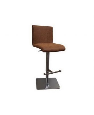 Stainless Mocha High Chair With Gaslift