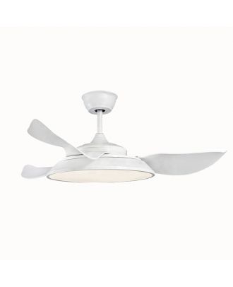 Ceiling Fan With Light-White