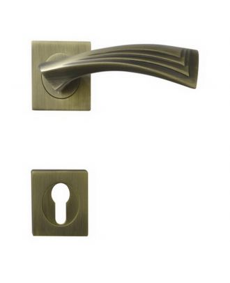 Entrance Handle With Cylinder Escutcheon