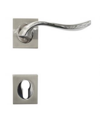 Entrance Handle With Cylinder Escutcheon
