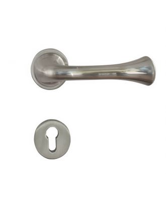 Entrance Lever Handle With Cylinder Hole